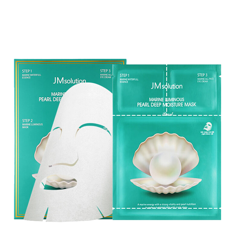 肌司研海洋珍珠深层保湿面膜10片 8809505541764