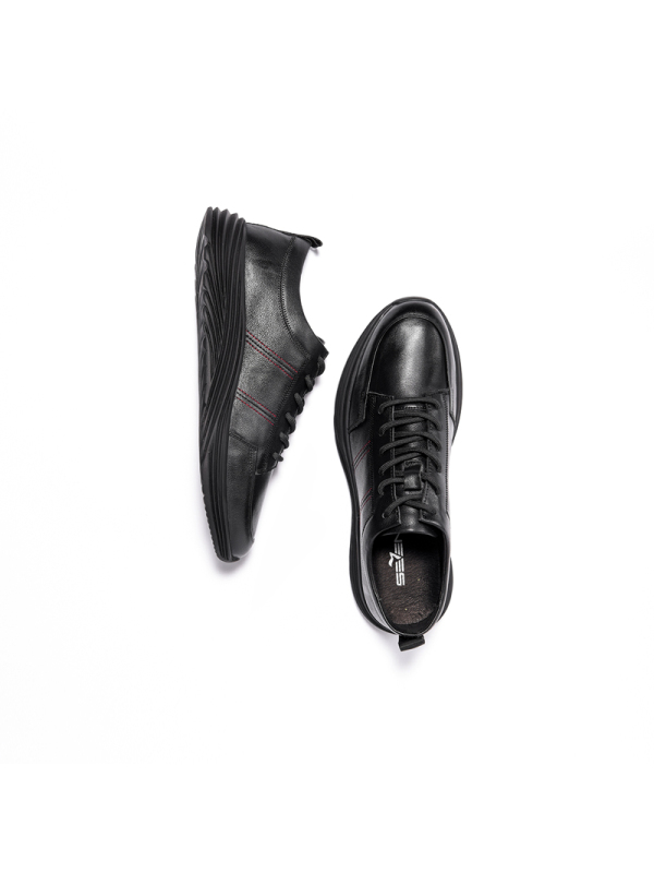 柒牌seven男装休闲鞋新款青年时尚百搭真皮皮鞋潮流男士鞋