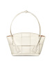 BOTTEGA VENETA ARCO 通勤肩背包 经典大编织 光面皮 575943 白色