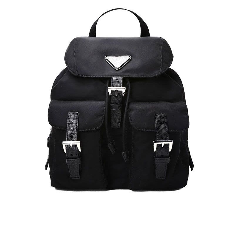 PRADA/普拉达 双肩包 1BZ677 000 24x28x14CM图片