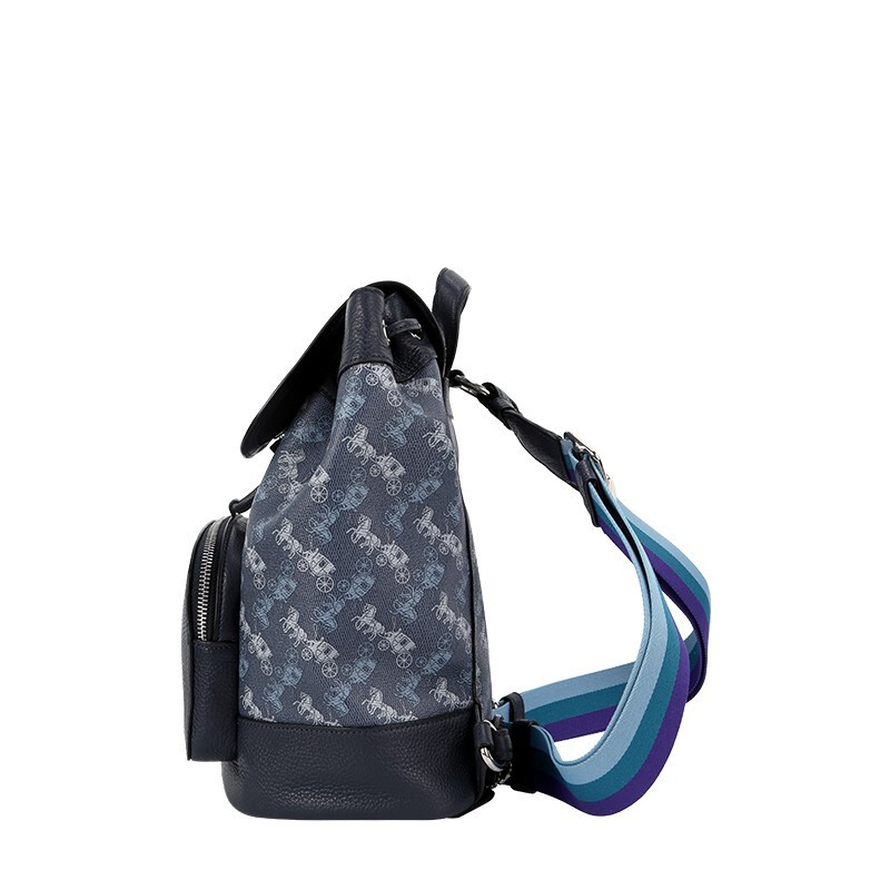 蔻驰coach奢侈品女士背包时尚休闲马车图腾双肩包背包91110svqb8