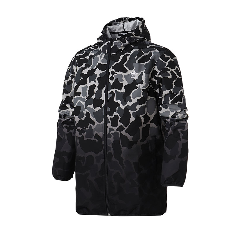 【自营】adidas阿迪达斯三叶草外套夹克防风休闲运动服CE1545. L CE1545绿色