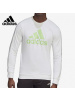 Adidas阿迪达斯2020秋季新款男子圆领白色套头衫运动服卫衣GJ6591