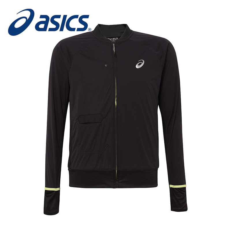 ASICS亚瑟士梭织夹克男士运动防风夹克XTW586-90