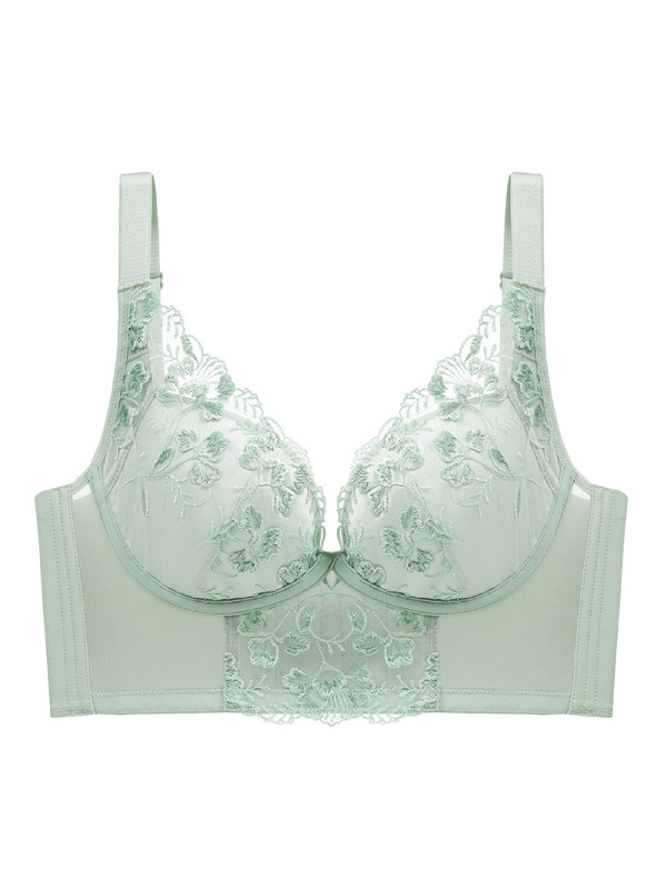 Ceba调整型内衣女夏薄款小胸聚拢收副乳文胸院防下垂大胸显小胸罩