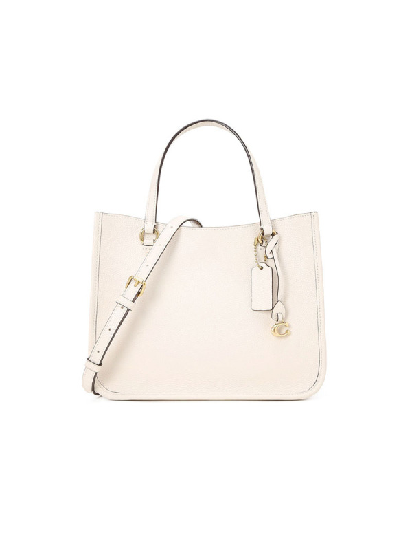 COACH TYLER 购物袋 C挂坠 光面皮 C3460 预售