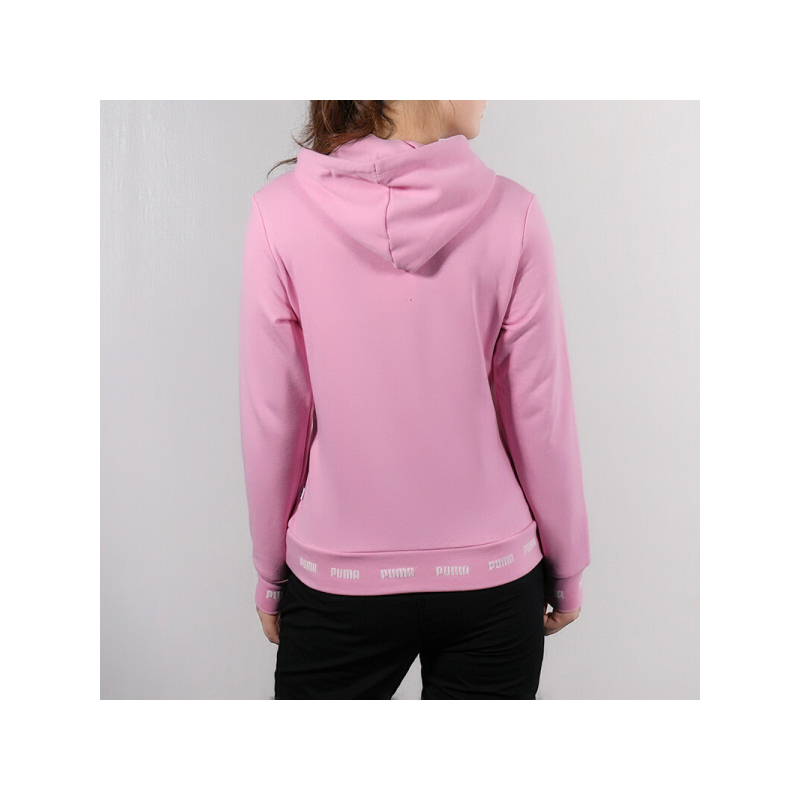 puma彪马卫衣女春运动服休闲时尚连帽跑步针织宽松套头衫外套84403501