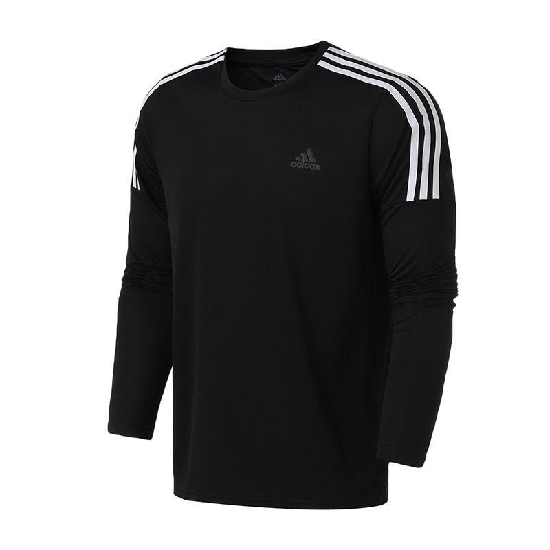 【自营】adidas阿迪达斯男子长袖T恤跑步训练运动服CZ8097 L CZ8097黑色