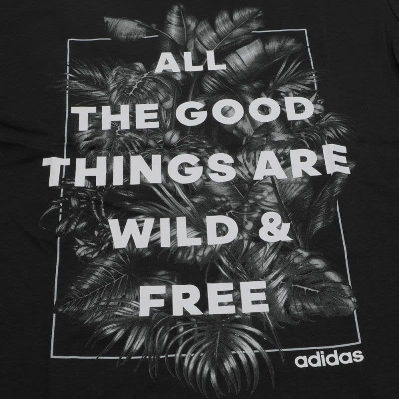 ADIDASM FAV TEE ART 3夏季男子短袖上衣DW8196图片