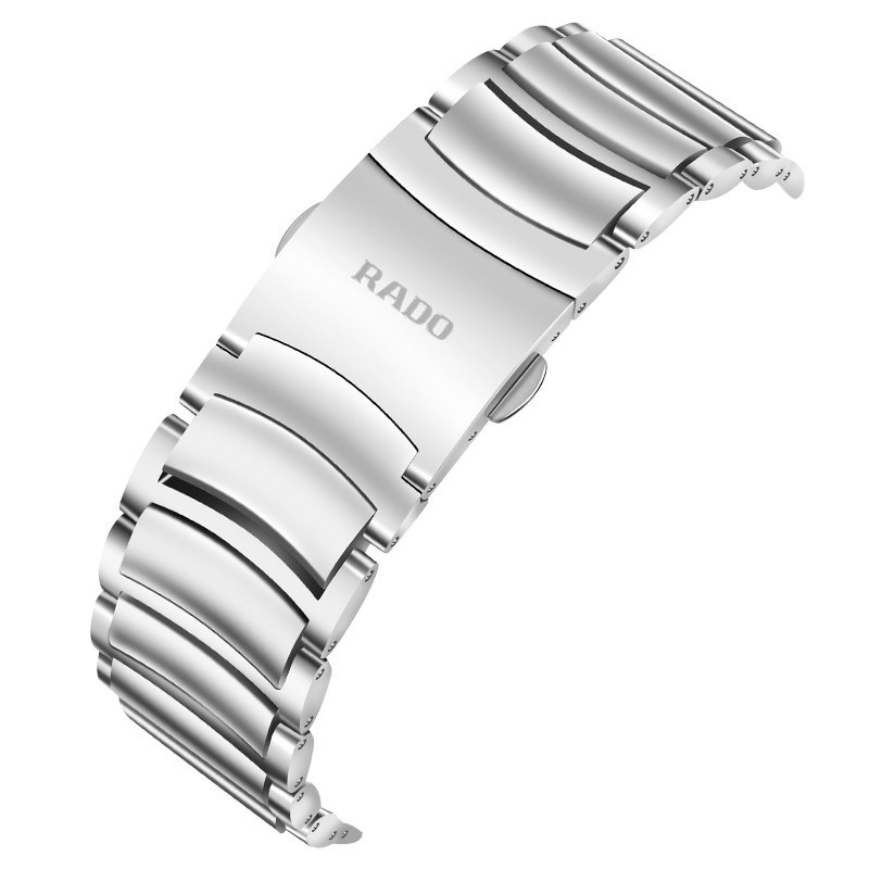 雷达(RADO)瑞士手表 晶萃系列时尚简约商务款石英手表 男士腕表 R30927123 38mm银白盘