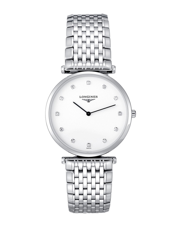 浪琴longines手表嘉岚系列时尚腕表金属表带精钢商务男士手表l47094