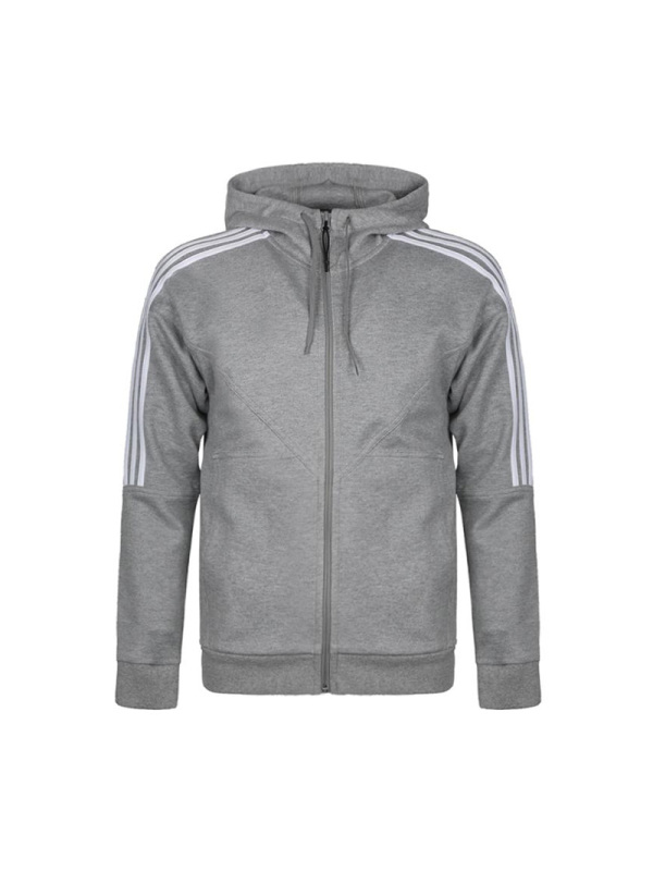 adidas阿迪达斯三叶男子上衣休闲运动针织连帽外套DH2256_2