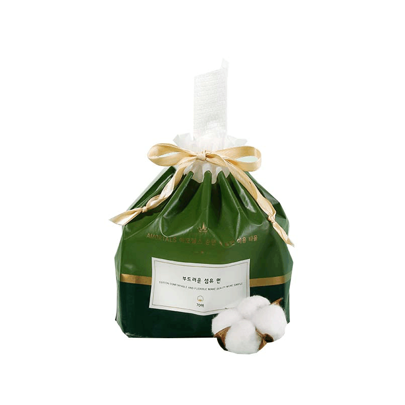 尔木萄 卷筒洗脸巾 70片*3包 一次性加厚棉柔洁面巾擦脸图片