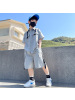 男童套装夏季2025新款儿童夏装运动中大童衣服短袖帅气网红童装潮