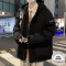 反季清仓男装连帽羽绒服冬季加厚保暖防风防寒港风外套男冬装工装
