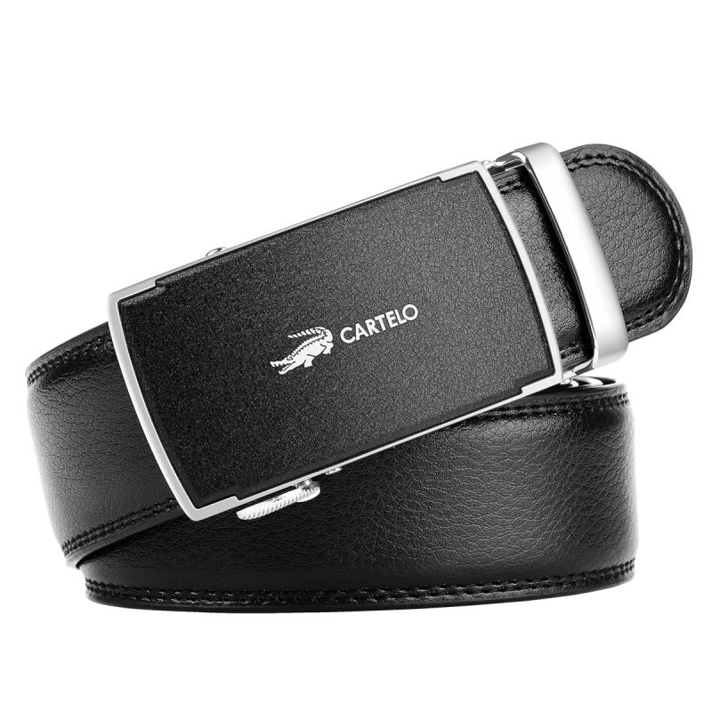 卡帝乐鳄鱼男士皮带新款真皮商务曲面工艺镜面韩版百搭简约潮人腰带