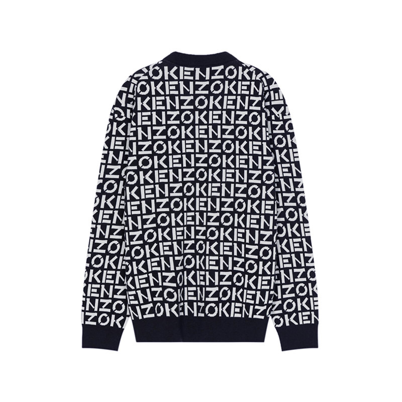 高田贤三 KENZO 男士KENZO SPORT系列棉混纺针织衫毛衣 FC5 5PU691 3SC