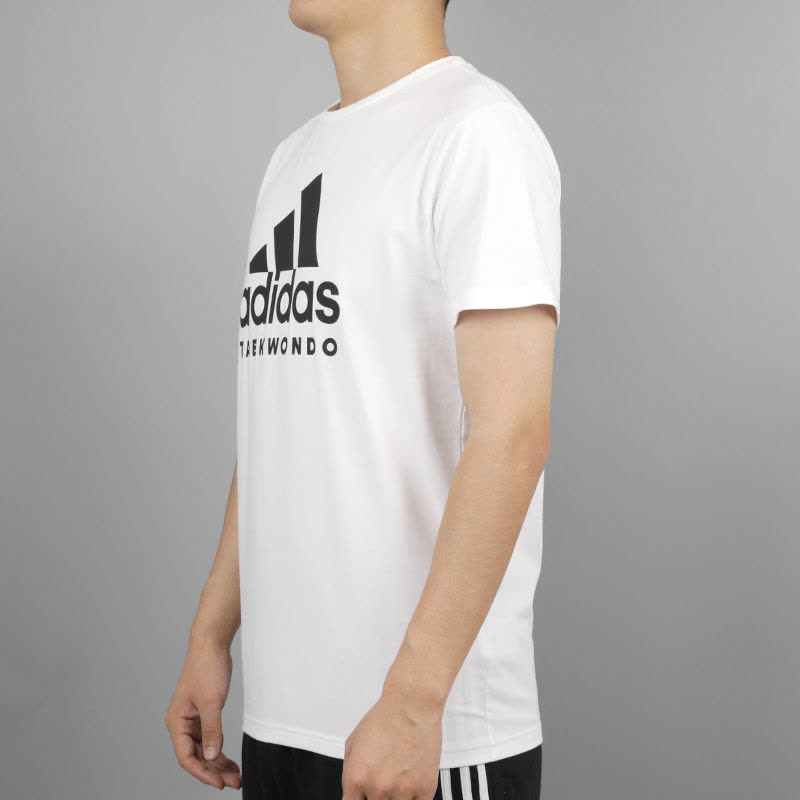 adidas阿迪达斯运动休闲T恤男女同款短袖 ADICTT-WB图片