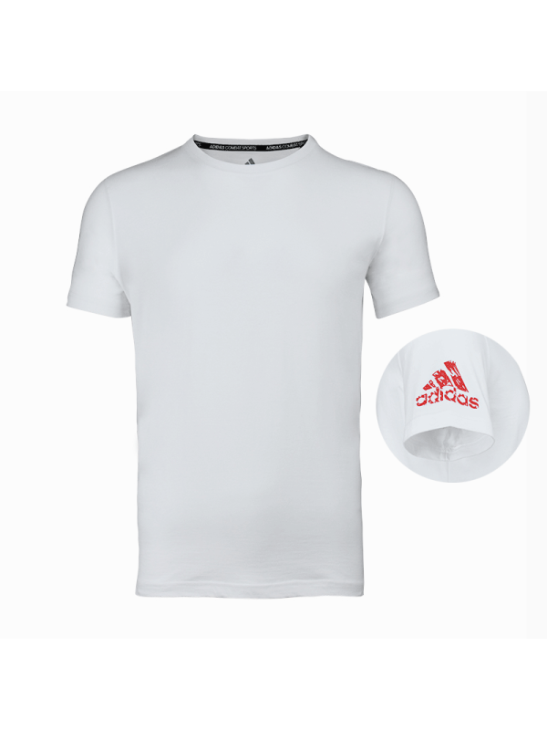 正品阿迪达斯adidas跆拳道新款男装短袖运动休闲T恤_4