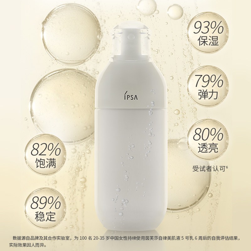 IPSA/茵芙莎全新第9代ME自律乳美肌液175ml ME6干性油性肌补水保湿