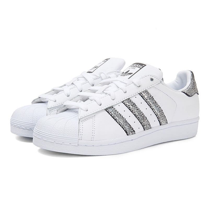 ADIDAS阿迪达斯三叶女子运动休闲休闲鞋板鞋-CG5455图片