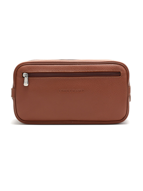 longchamp 珑骧 男女中性le foulonne系列牛皮手拿包化妆包 1034 021