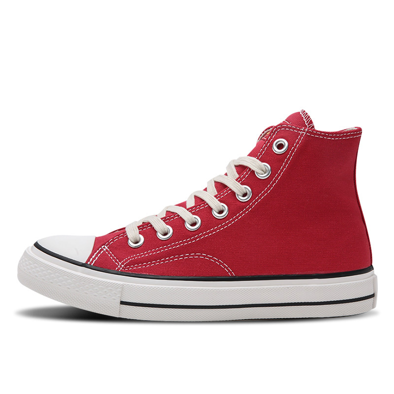 dickies女鞋春季新款高帮帆布鞋学生韩版情侣百搭休闲透气193w50lxs25