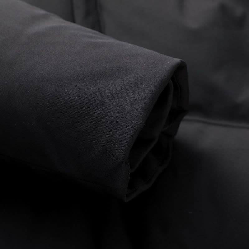 雪中飞冬新款加厚连帽羽绒服中长款商务休闲保暖外套男图片