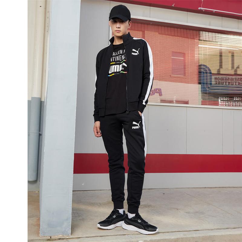 PUMA彪马男裤T7运动裤休闲针织长裤599329