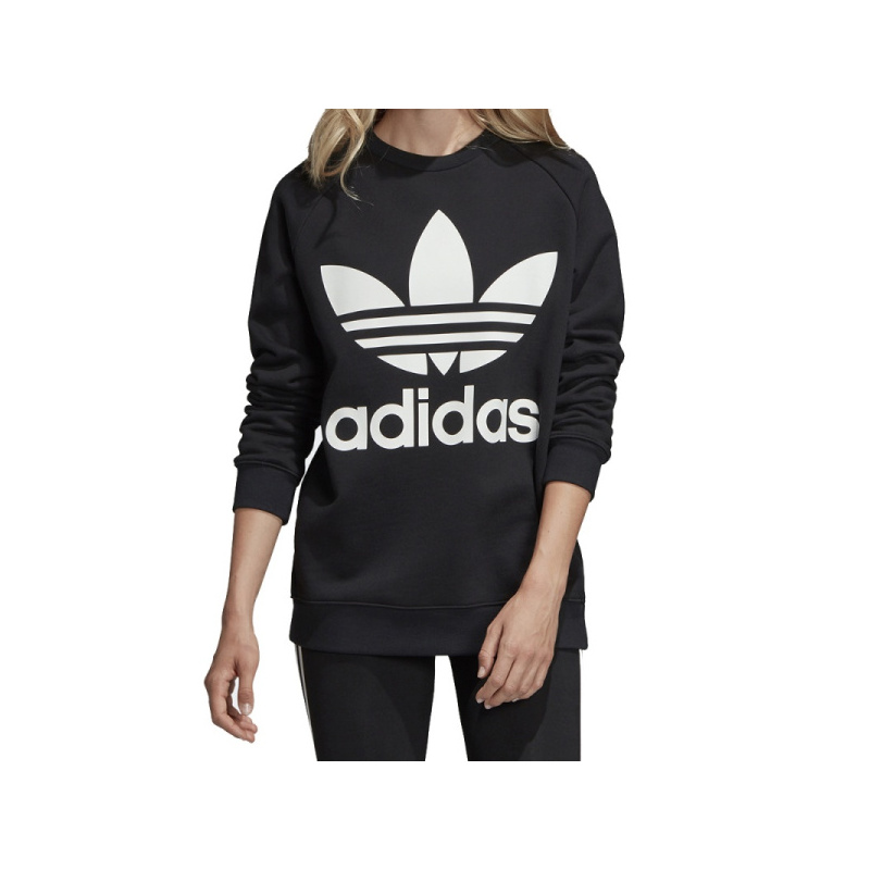adidas阿迪达斯三叶女子OVERSIZEDSWEAT针织套衫DH3129