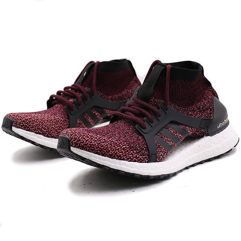阿迪达斯女鞋UltraBOOSTXAllTerrain爆米花袜套跑步鞋BY167图片
