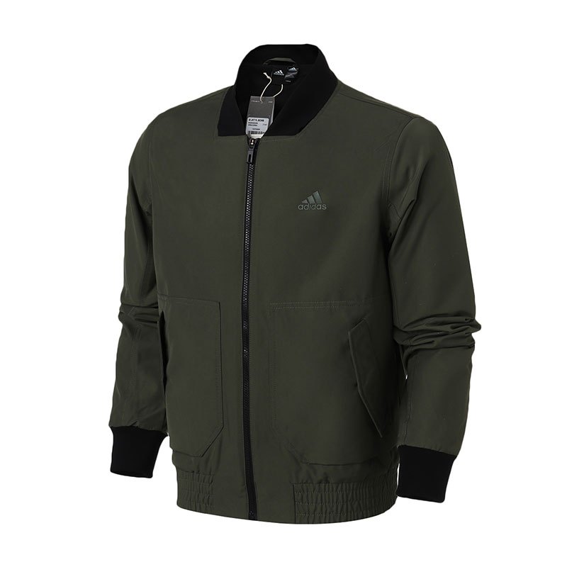 【自营】adidas男装夹克外套休闲运动服DT2487 L DT2487绿色