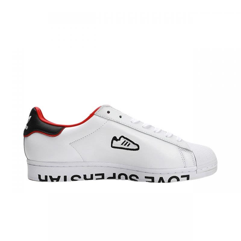 adidas阿迪三叶新款贝壳头 SUPERSTAR 易烊千玺同款休闲鞋FW6384图片