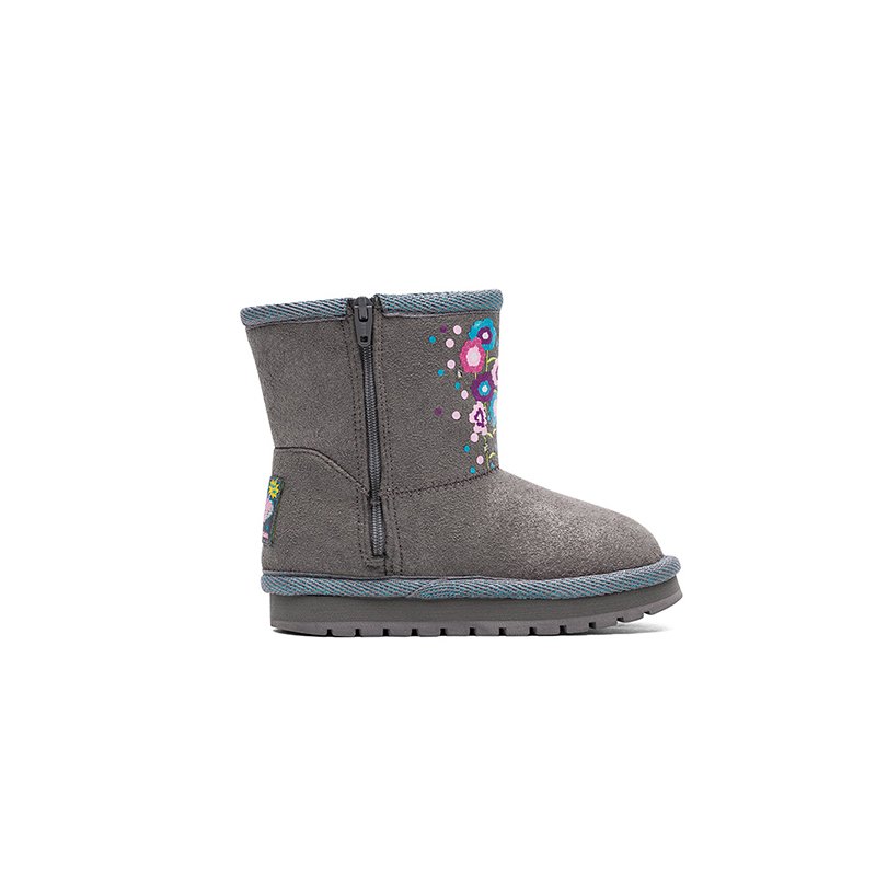 Skechers/斯凯奇TWINKLE TOES系列女童闪灯中筒靴664020N-CCTQ
