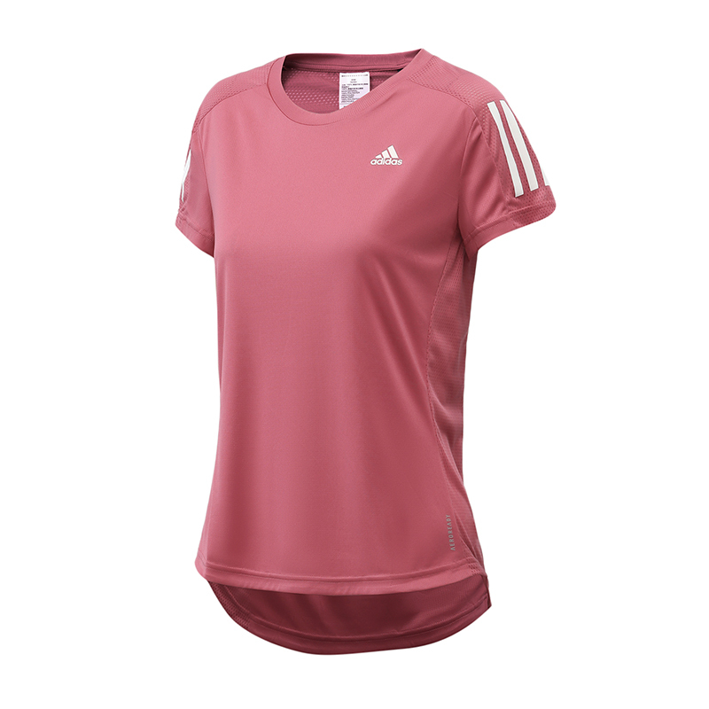 阿迪达斯女服短袖t恤训练健身跑步休闲运动服gj9987视频