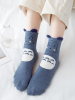 初愫10双装卡通动物图案日系中筒女袜