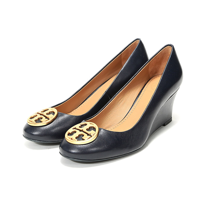 TORY BURCH 托里·伯奇 TB女鞋 皮革高跟鞋 45899