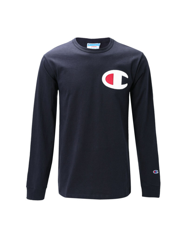 CHAMPION 冠军 卫衣 胸口绣标棉质GT47 男士卫衣