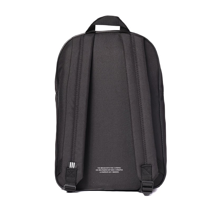 【自营】adidas阿迪达斯三叶草男女运动休闲双肩包DW5185 DW5185黑+白