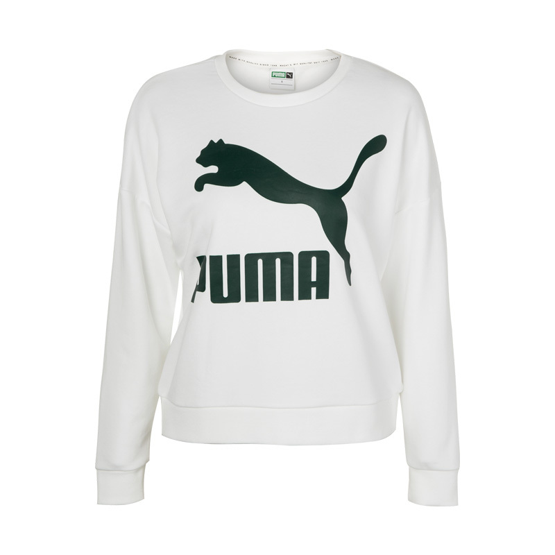 puma彪马卫衣女2019潮流大logo针织运动套头衫579049