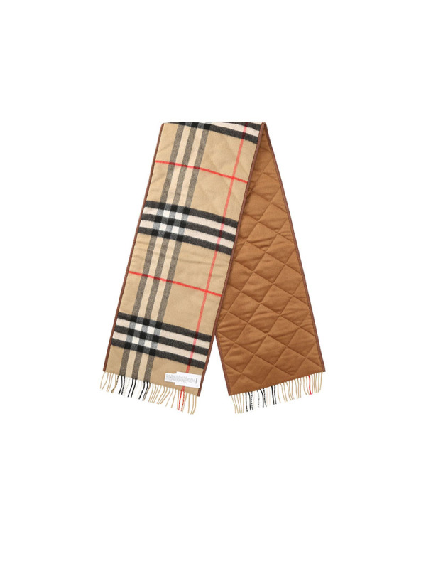 博柏利 BURBERRY 围巾 字母印字标毛质织物 男女同款围巾丝巾披肩 8024510