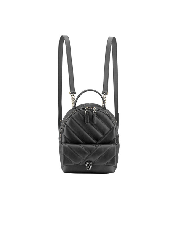 【预定】BVLGARI宝格丽 Serpenti Cabochon经典蛇头双肩包288735