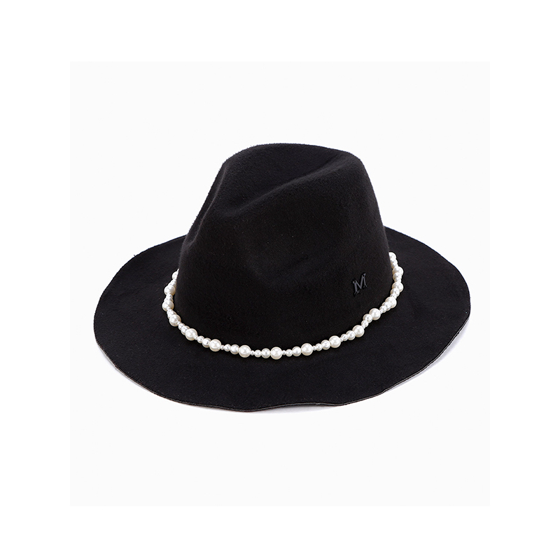 dubaolu都宝路新款女士爵士帽宽帽檐英伦风欧美时尚毛呢帽子视频