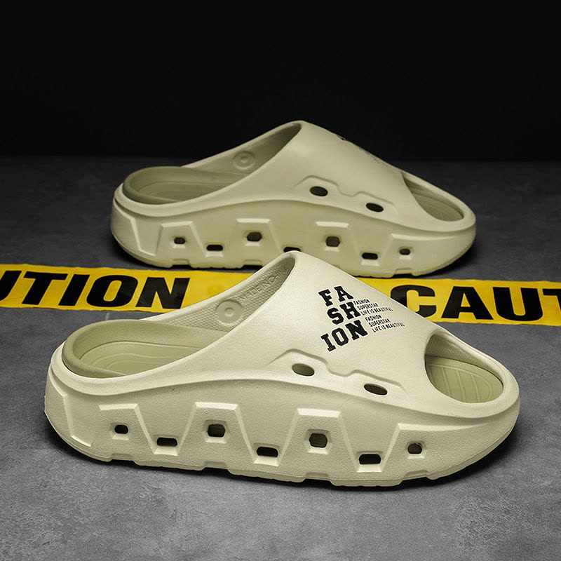 2025年春夏季新款男士潮流百搭拖鞋舒适休闲居家简单款时尚凉鞋图片