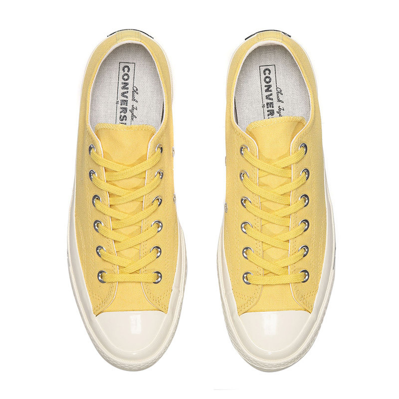 CONVERSE匡威男女休闲鞋三星标1970s低帮帆布鞋160492C 160494C沙漠金 35码