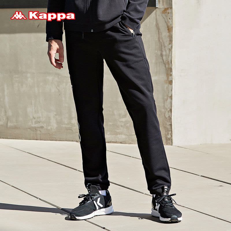 Kappa卡帕男运动裤卫裤春季裤子棉休闲裤直筒运动长裤子图片