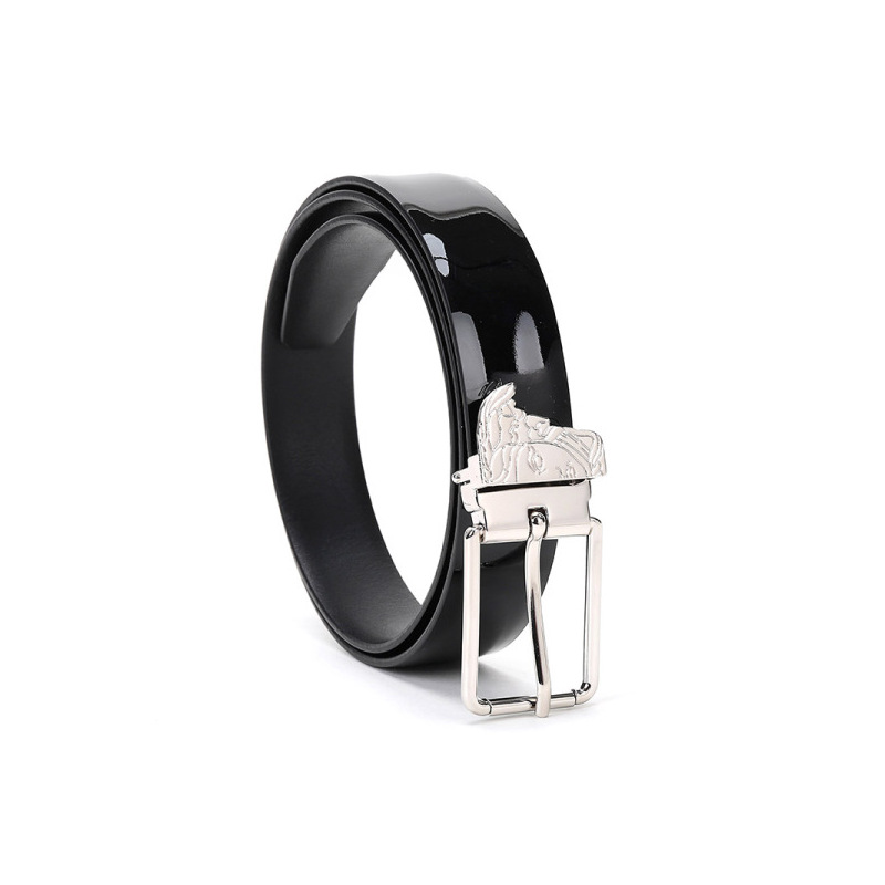 Versace collection 范思哲 男士牛皮双面皮带腰带 V910233 VM00031