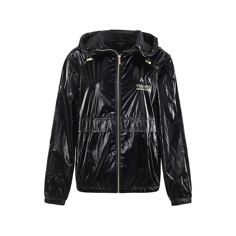 阿玛尼 ARMANI EXCHANGE 女士YOU.ME.US.休闲皮肤衣防风衣6LYB26 YN3HZ