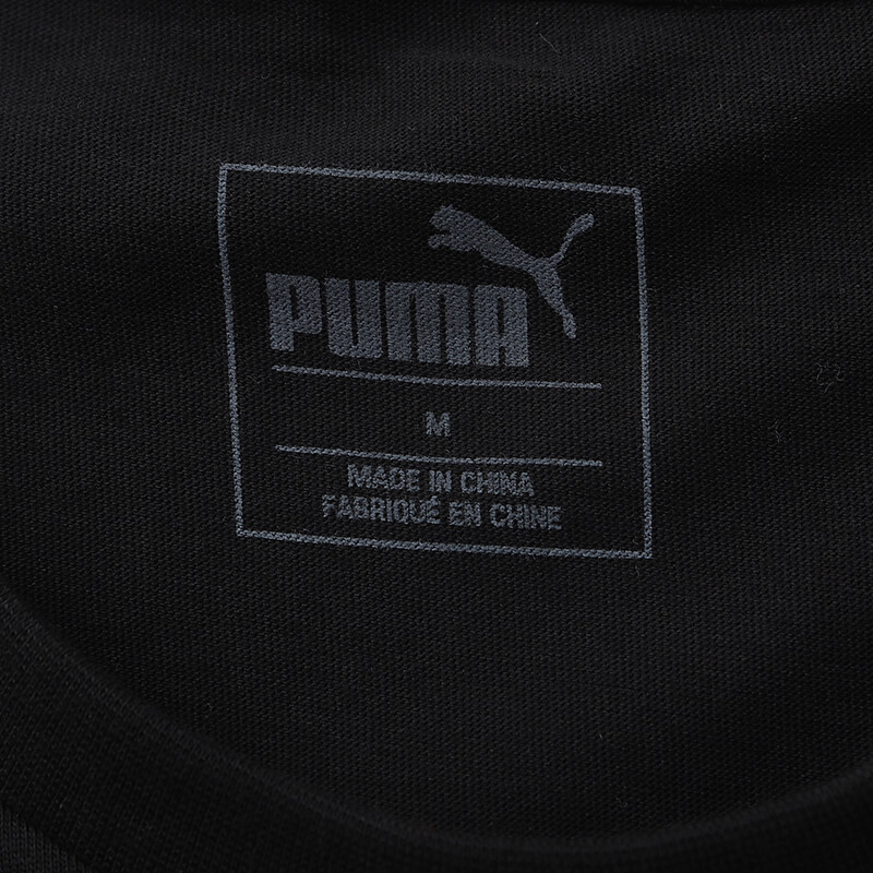 PUMA彪马男装运动服休闲服圆领大LOGO短袖T恤844633