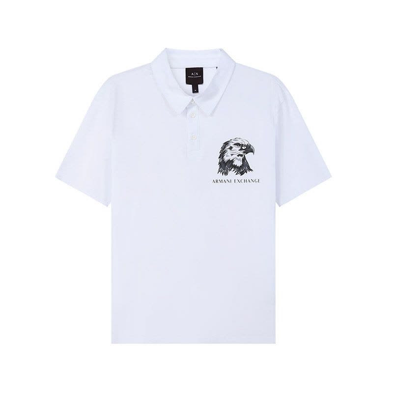 阿玛尼 ARMANI EXCHANGE 男士棉质短袖POLO衫 3LZFAQ ZJ6QZ图片